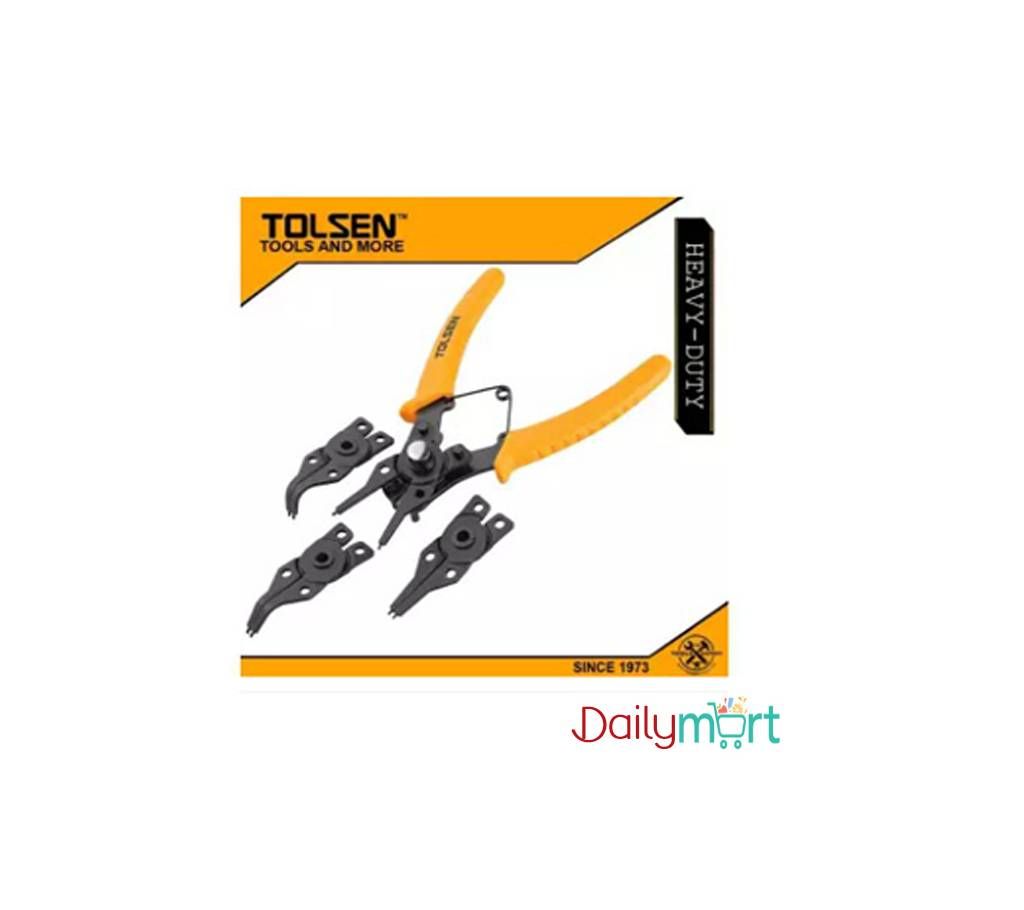 Tolsen - 4 In 1 Circlip Pliers Set