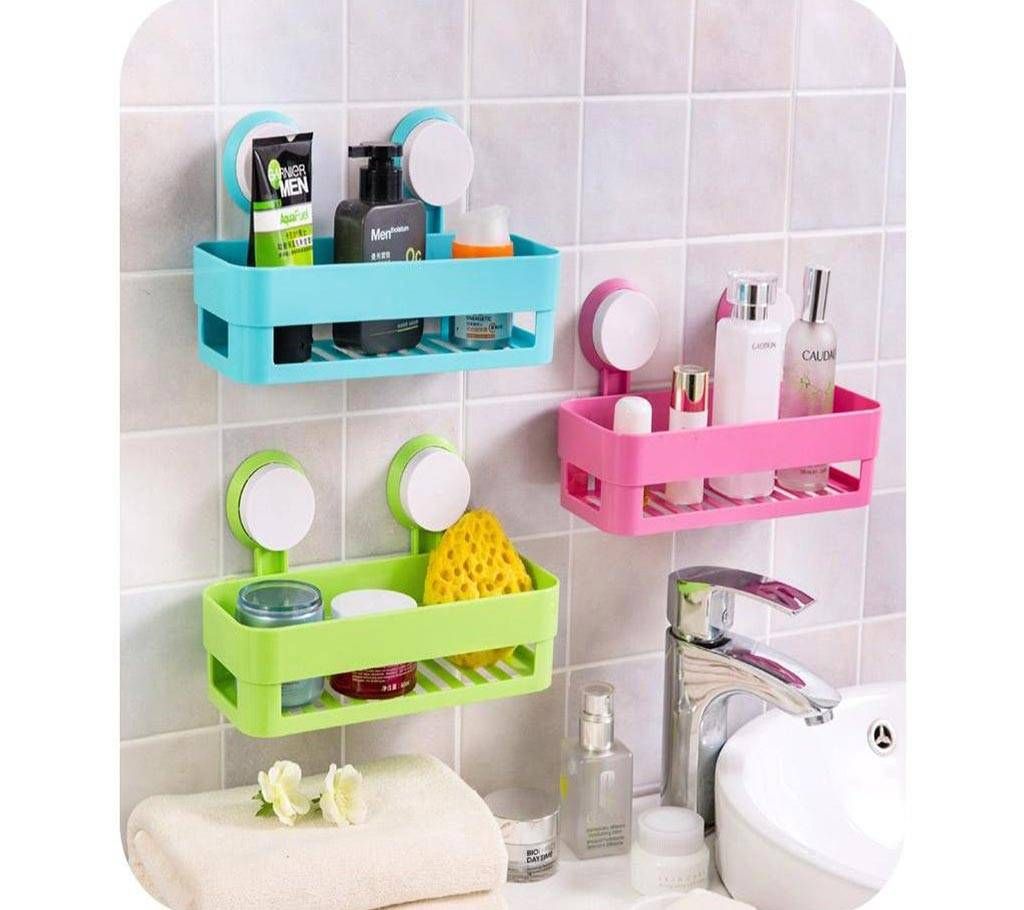 Bathroom rectangle Shelves 3 pcs