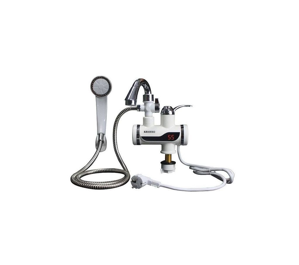 Instant Hot Water Tap Digital Display With Electric Shower HG-329  HCL