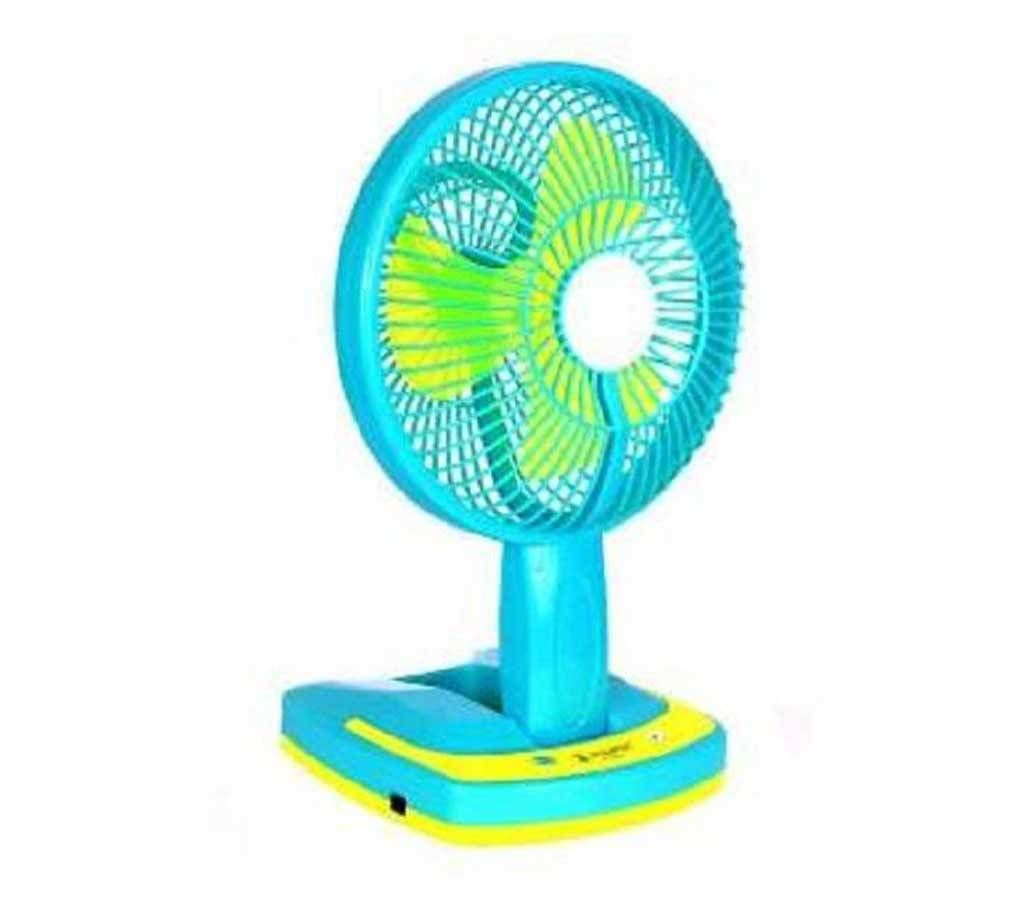 Rechargable Table Fan With Light