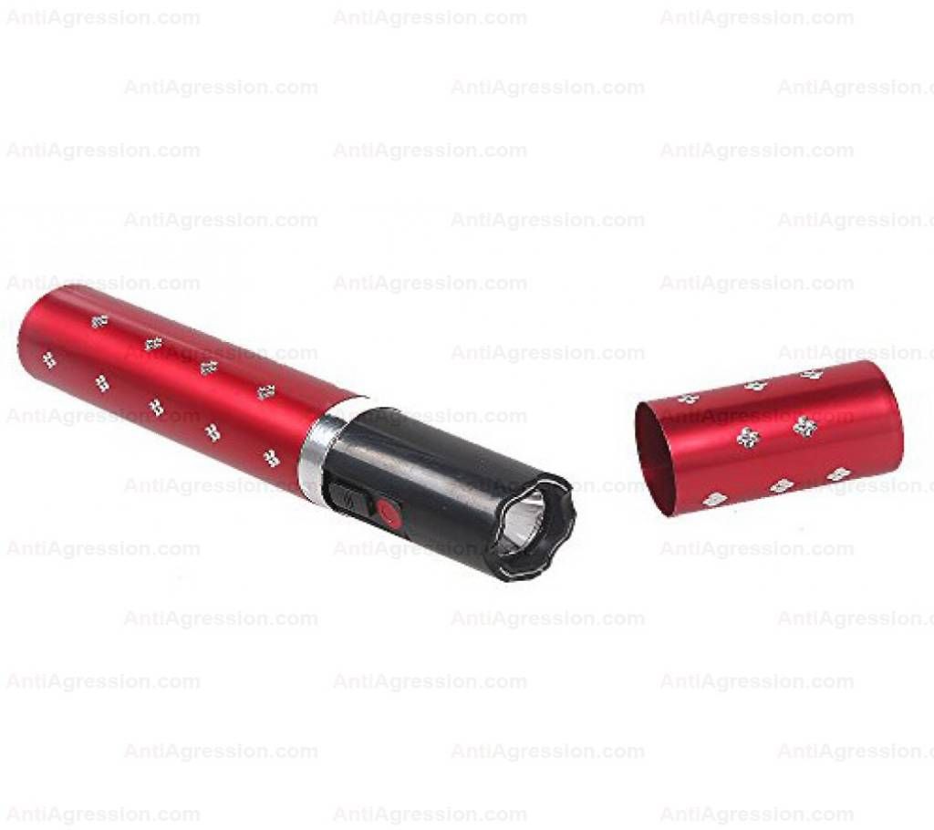 Self-Defense lipstick  Shape LED torch & Stun Gun