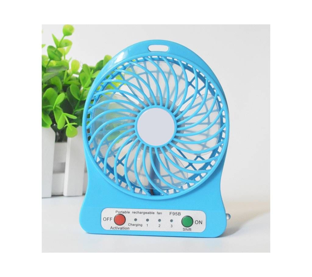 Rechargable mini portable fan