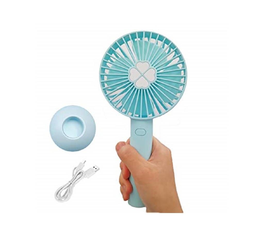 Mini Rechargeable USB Charging Portable Handheld 3 Gear Speed Desktop Fan F08
