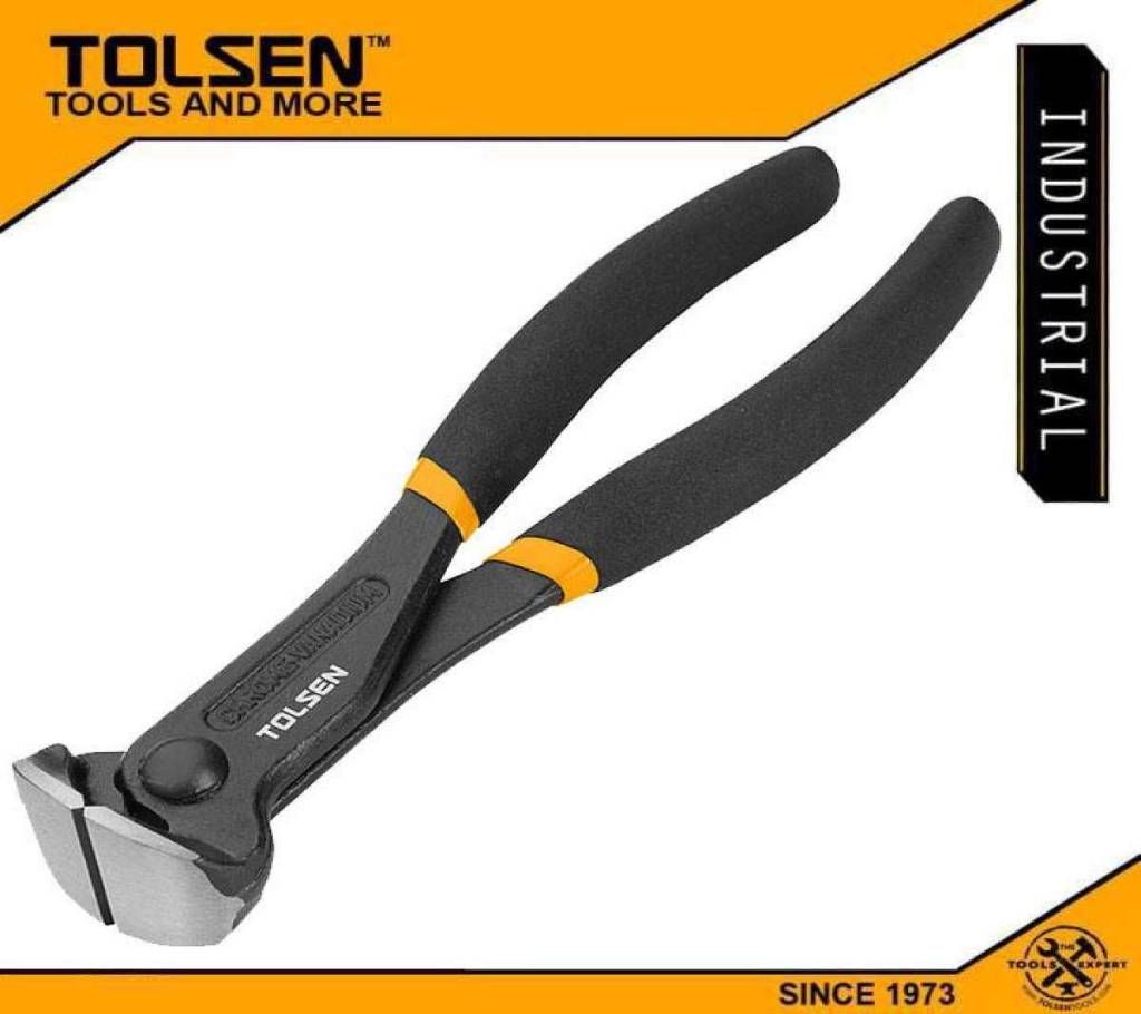 TOLSEN  End Cutting Pincer (160mm, 6") Industrial Grade 10043