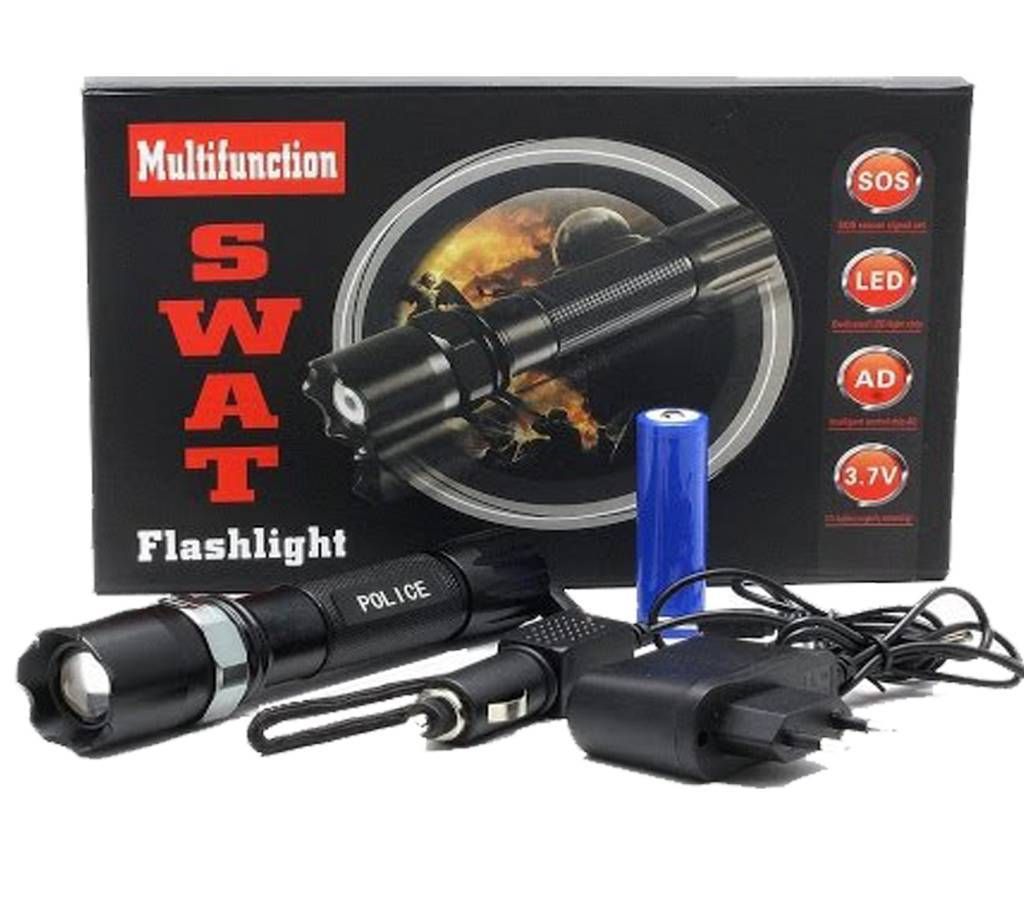 Swat Rechargeable Flash Light