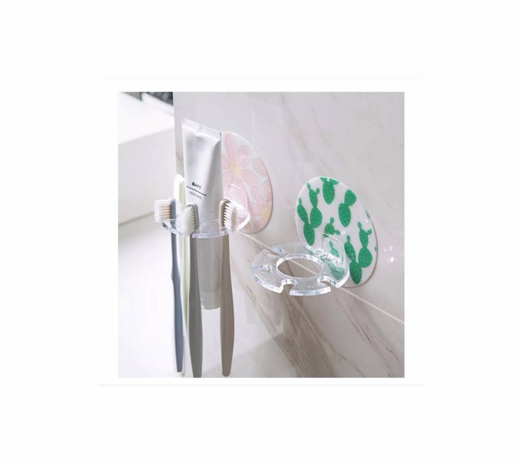 1PC Toothbrush,Toothpaste Holder