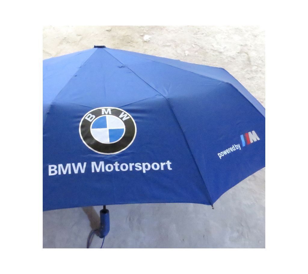 BMW Auto Lock Umbrella- Blue