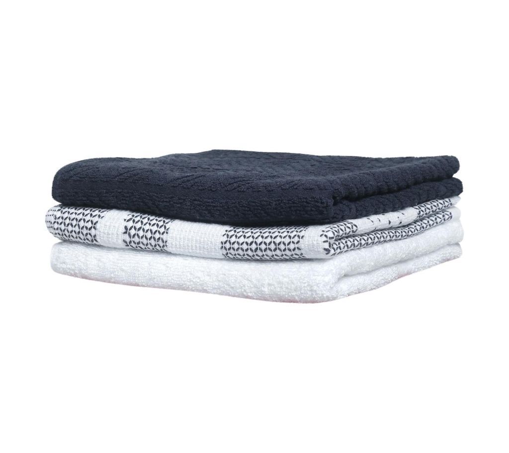 3 Piece Assorted Color Kitchen Towel 27X16 inch