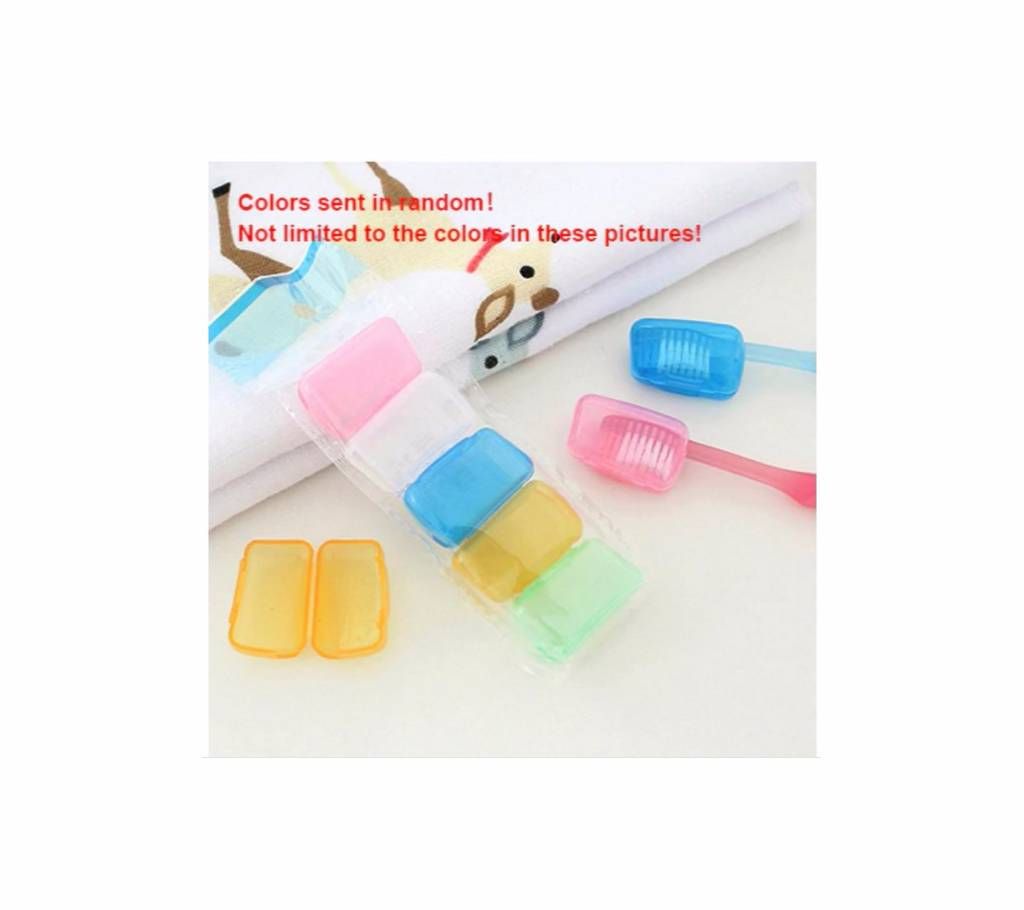 5pcs Portable Travel Toothbrush Case