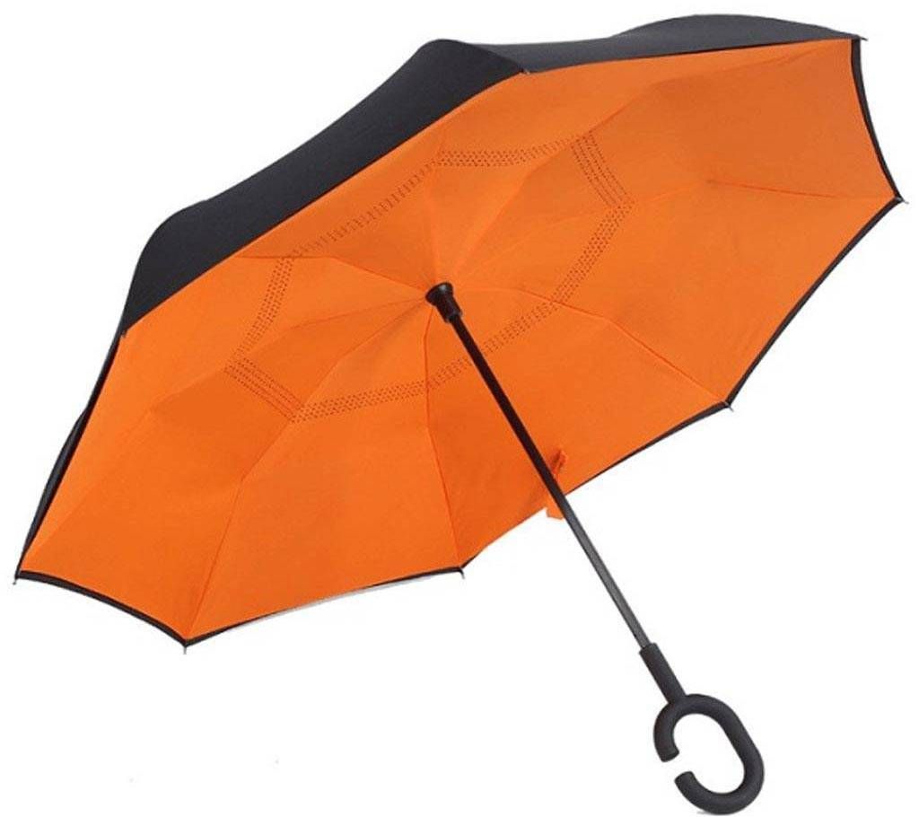 Duble layer Auto folding umbrella