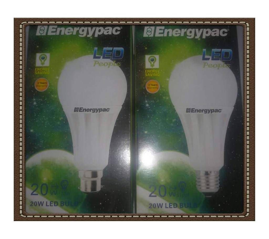 ENERGYPAC LED bulb 20 Watt 2 Piece