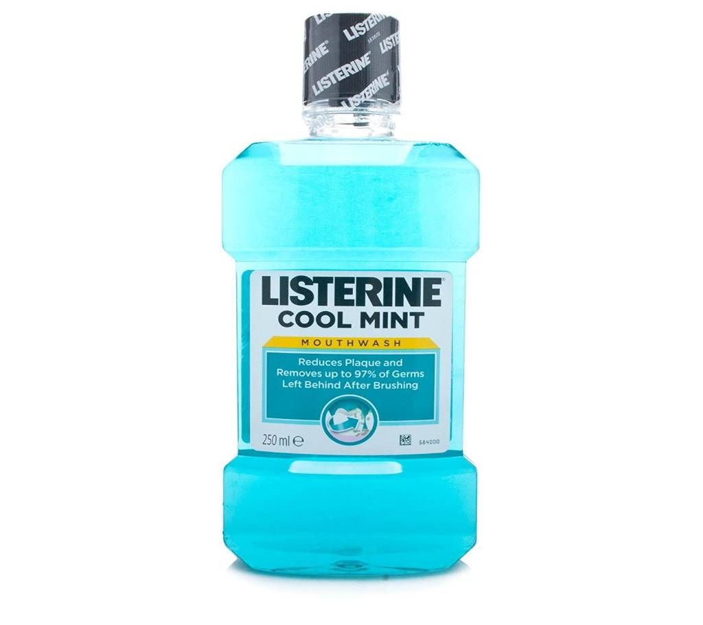 LISTERINE COOL MINT MOUTHWASH ANTI-BACTERIAL 250ML