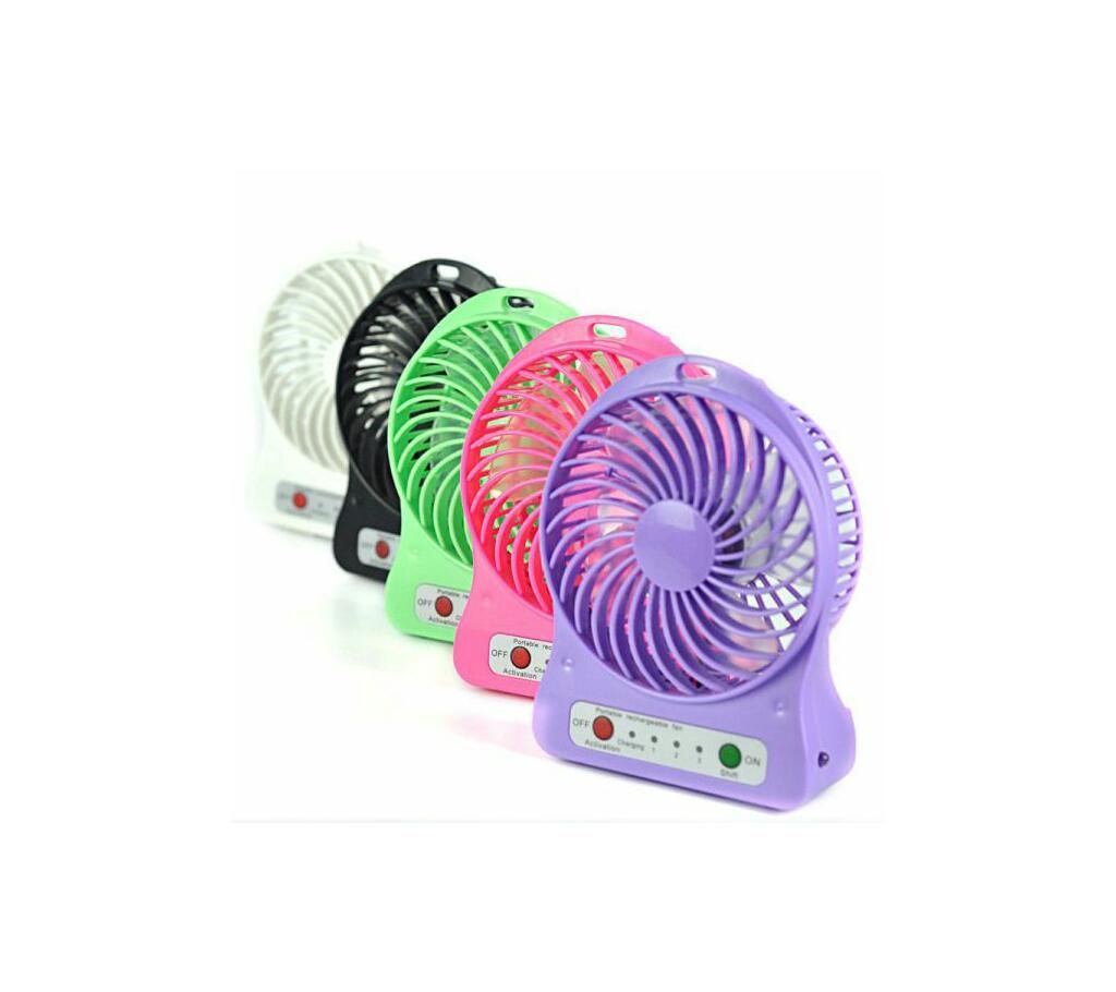 Mini Rechargeable USB Fan - 1 pc