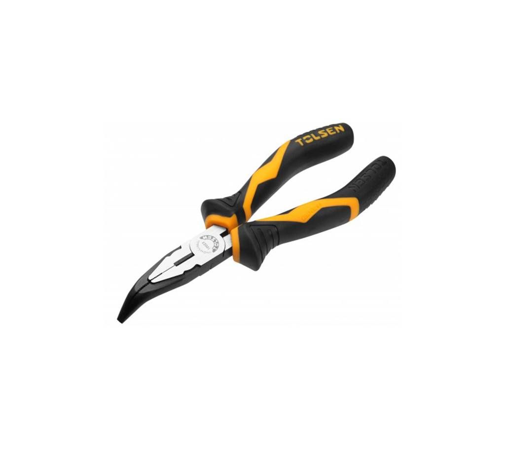 TOLSEN Bent Nose Pliers (6") Industrial GRIPro Series 10023