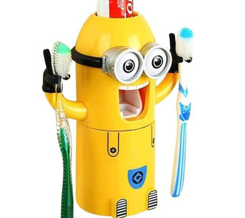 Toothpaste & Toothbrush Holder 
