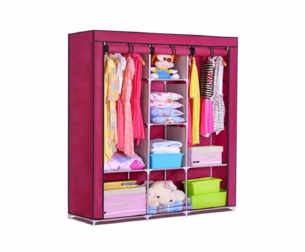 LARGE CLOTH FAMILY WARDROBE