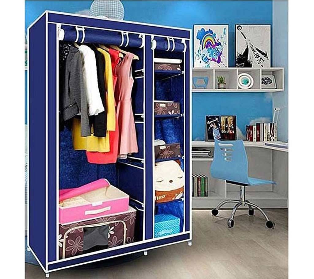 Clothes Rail With Protective Cover- Multicolored