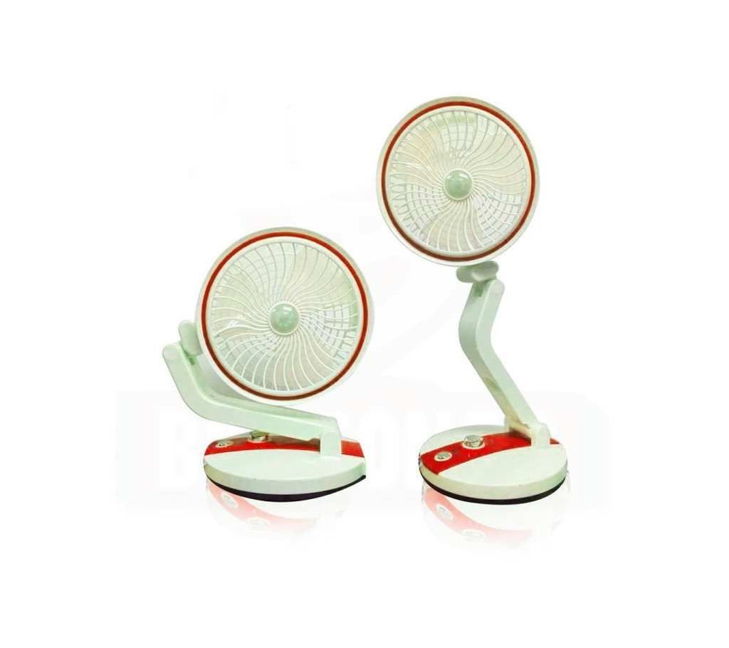 Folding Fan & Light Multi function USB Charging
