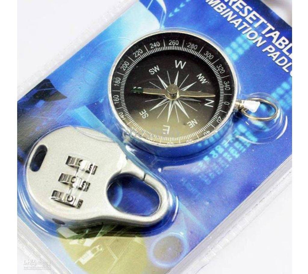 Padlock Cum Compass