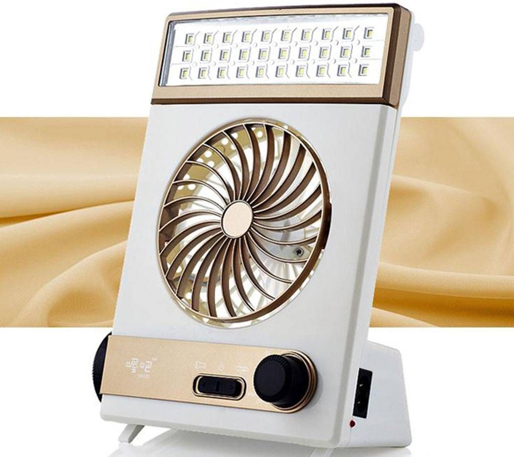 3 in 1 Multifunction led light, fan and lamp