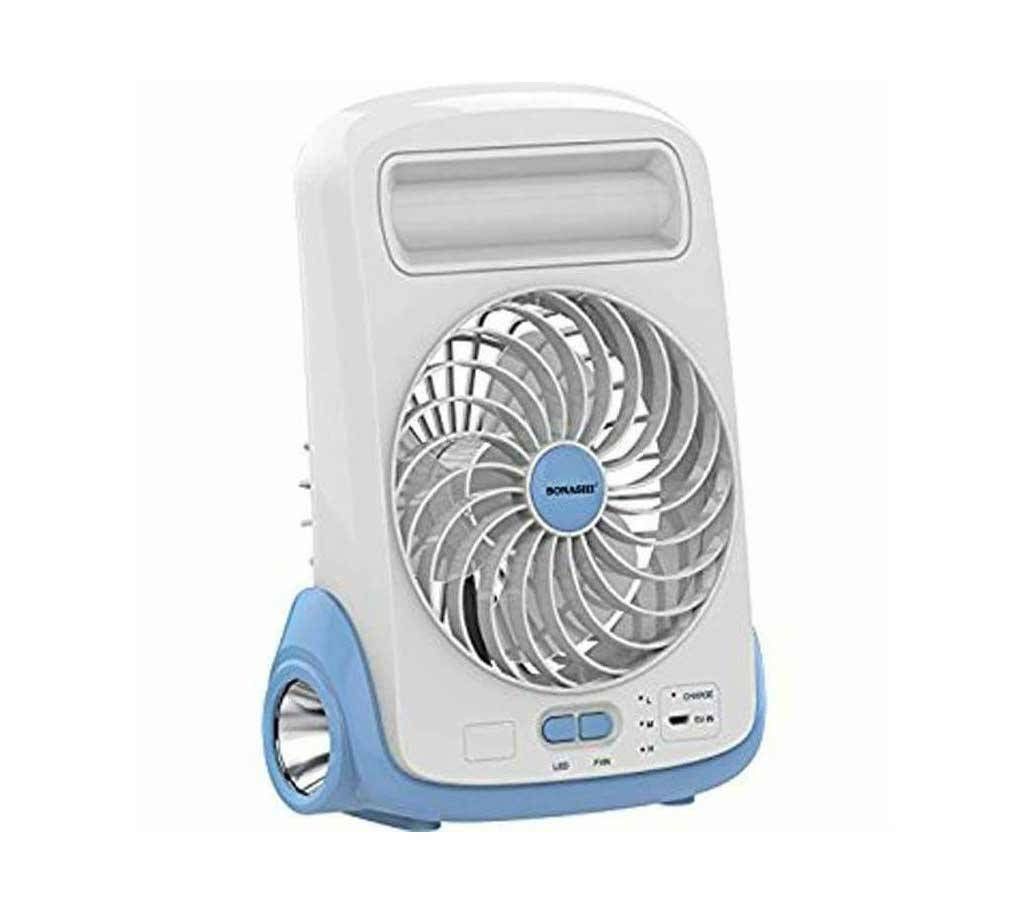 3 in 1 Super Moon Mini Fan With Light