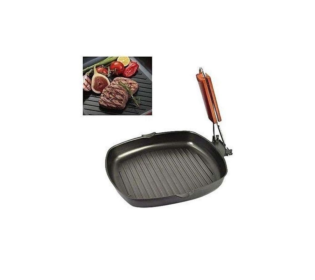 Non-Stick Square Grill Pan 26 - Black