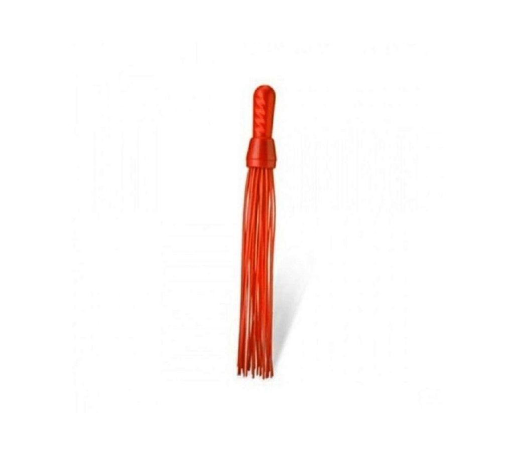 Plastic Gala Bed Broom Jharu - Red