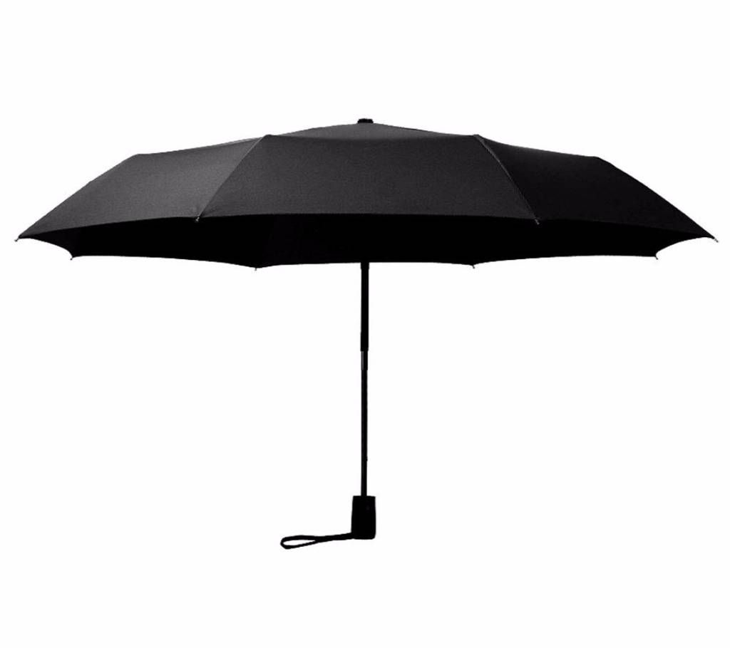 Black Umbrella for Sunny and Rainy Days