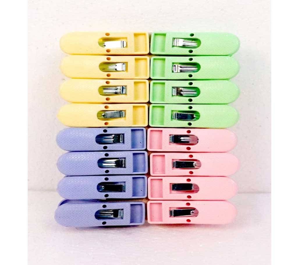 16 Pcs Laundry Clothes Hanging Pegs Clips