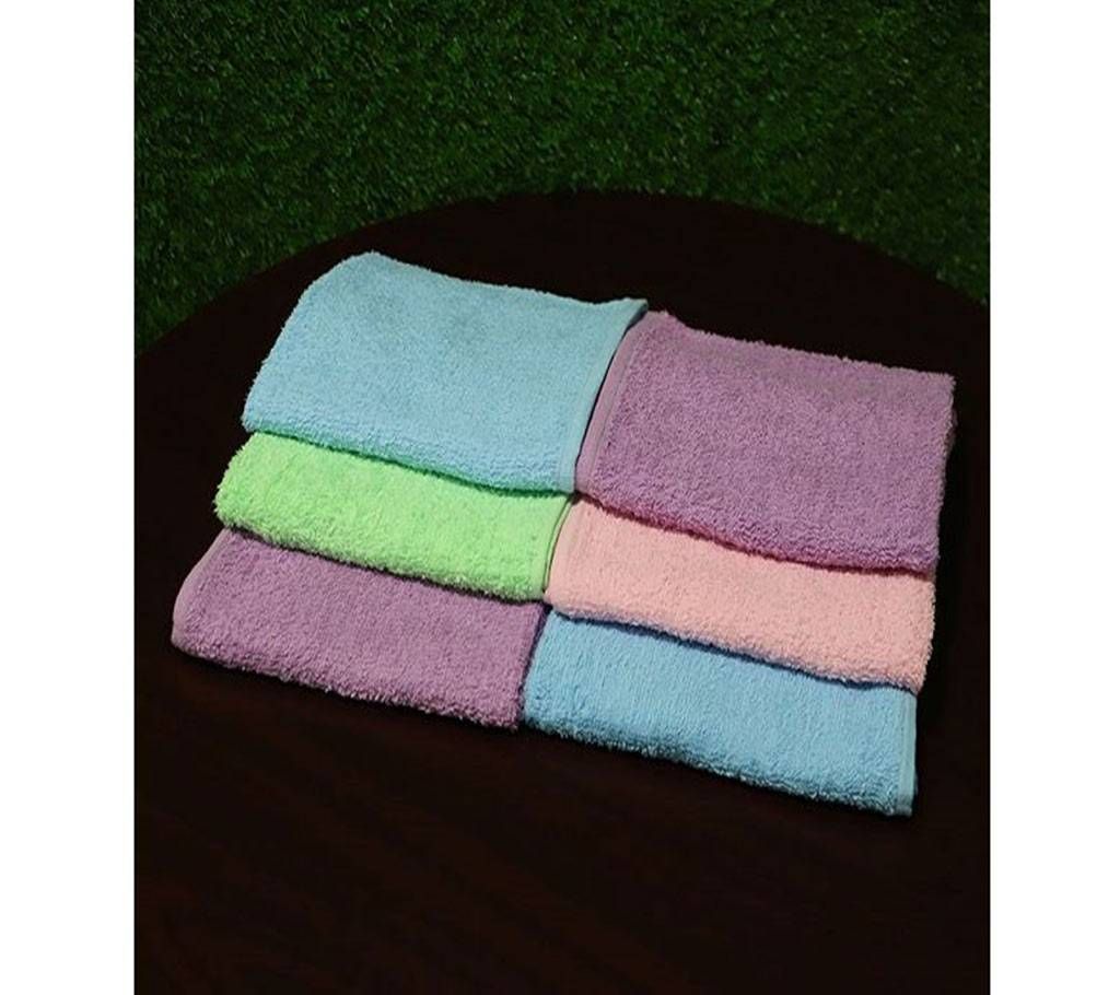 6pcs Medium Bath towel 20x40 inch