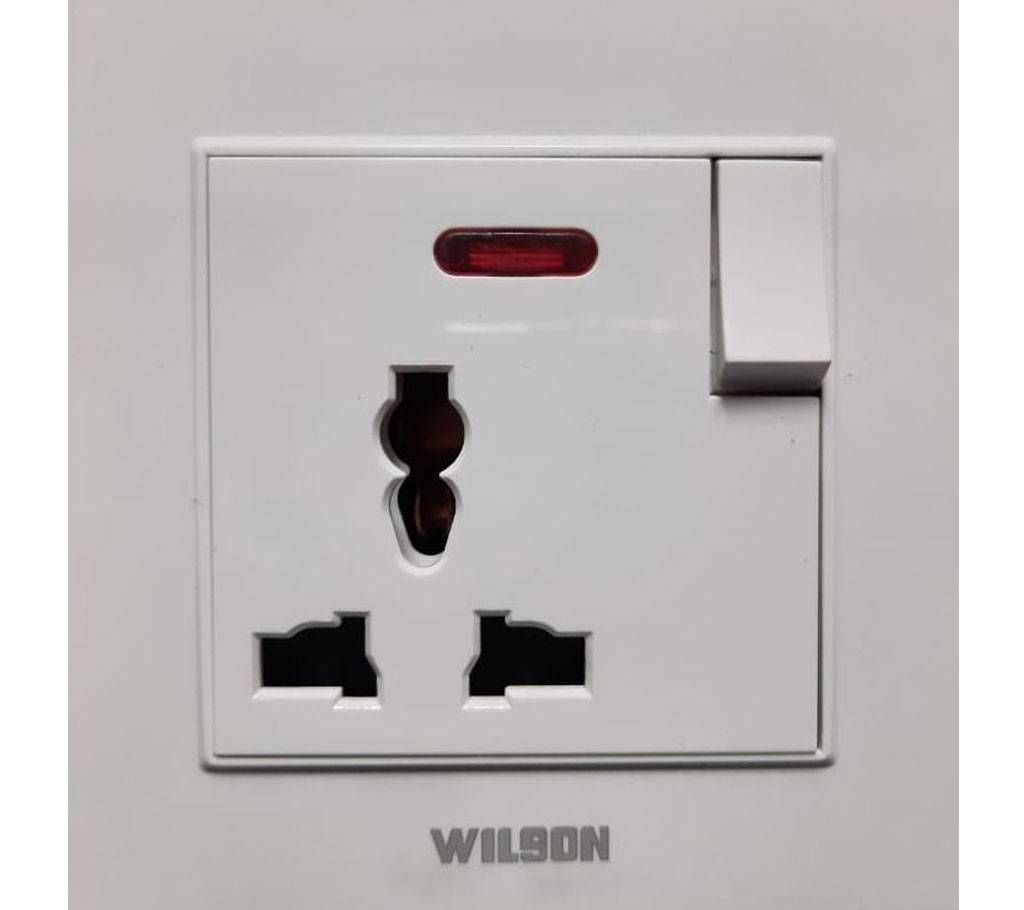 13A 3 PIN SOCKET WITH NEON
