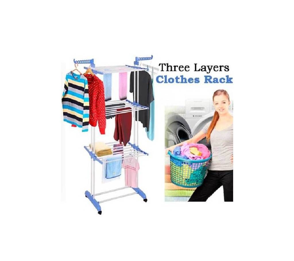 Three Layers Clothes Hanger