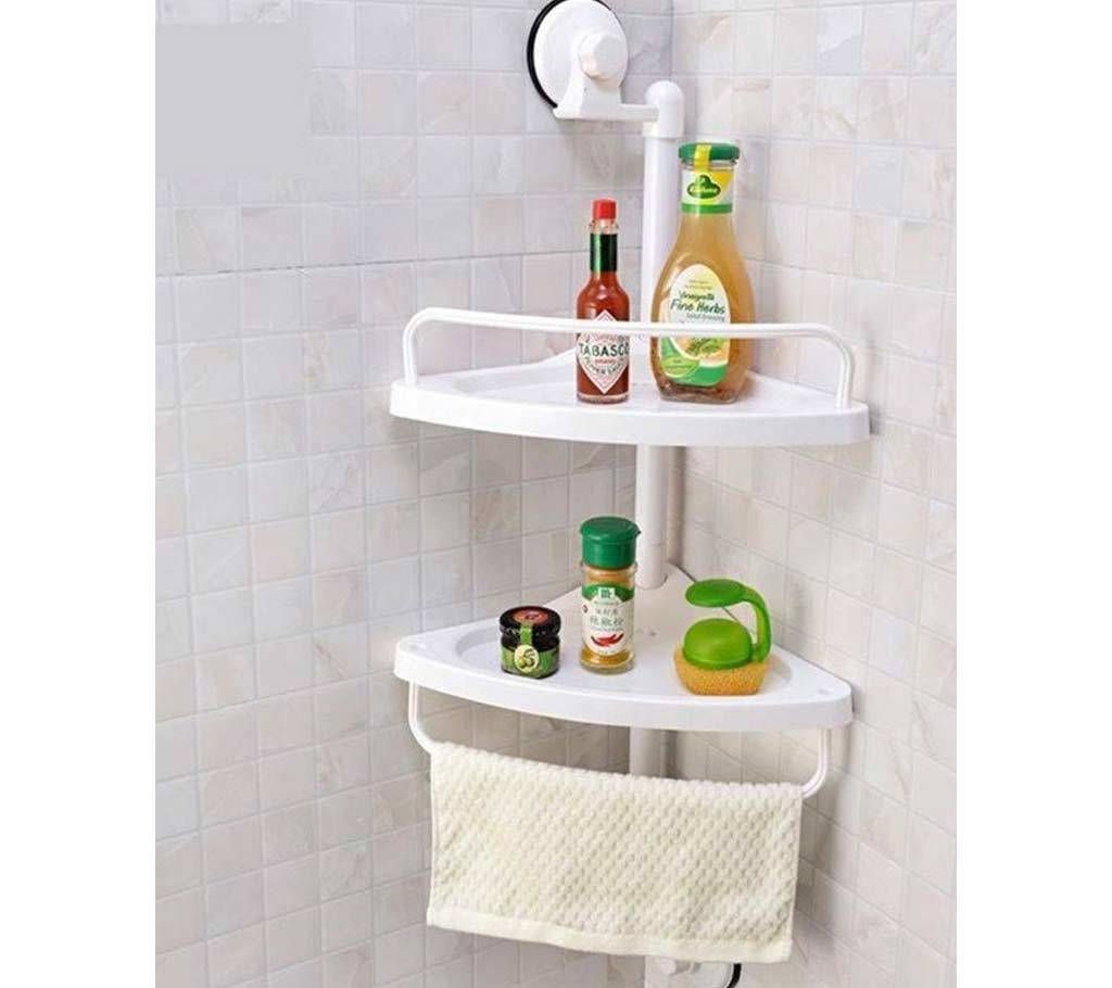 2 layer Shelf Corner Rack