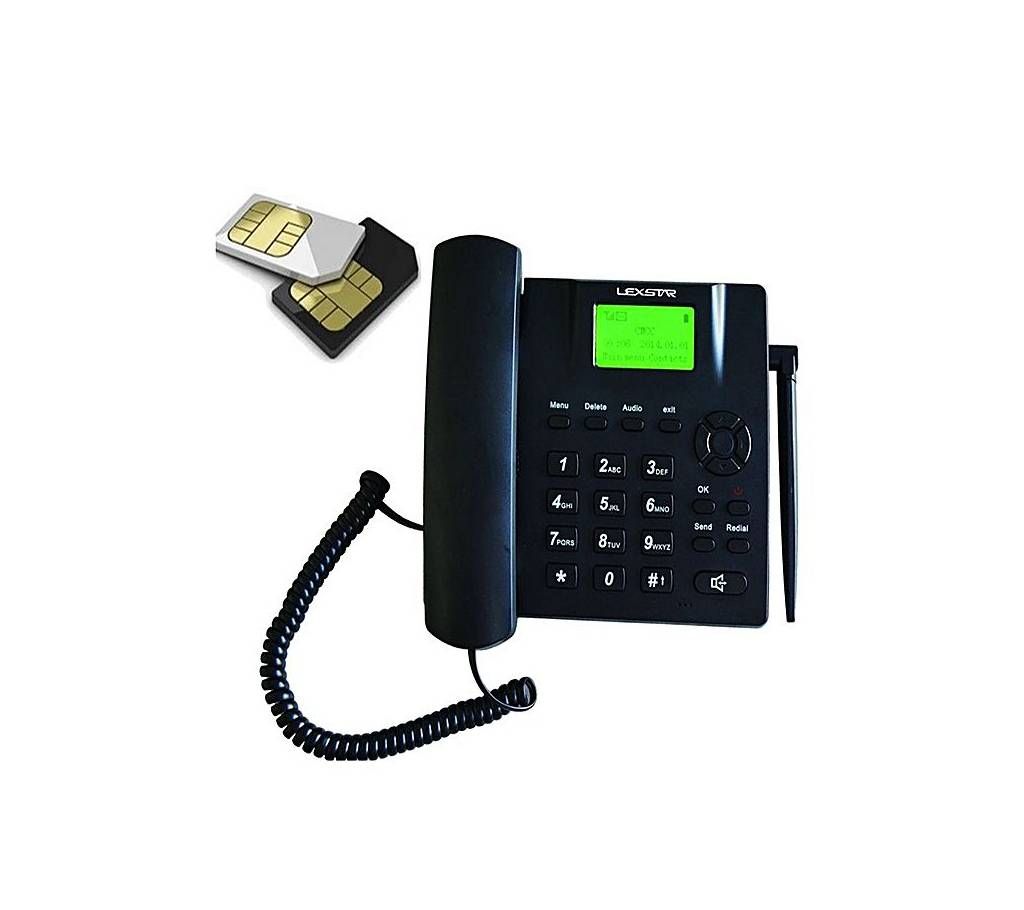 Dual Sim Supported Land Phone Set