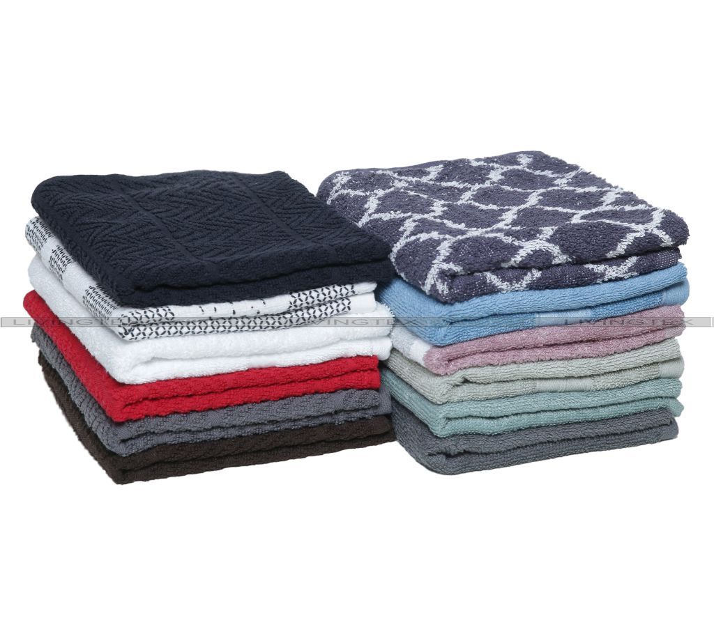 4 Piece Assorted Color Kitchen Towel 27x16 inch