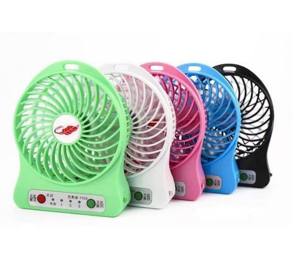 Portable USB Rechargeable Fan - Any Color