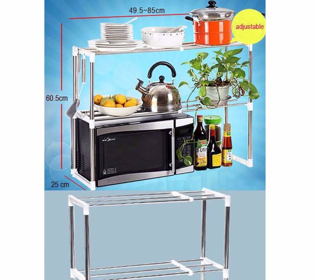 Stainless steel multi functional storage rack