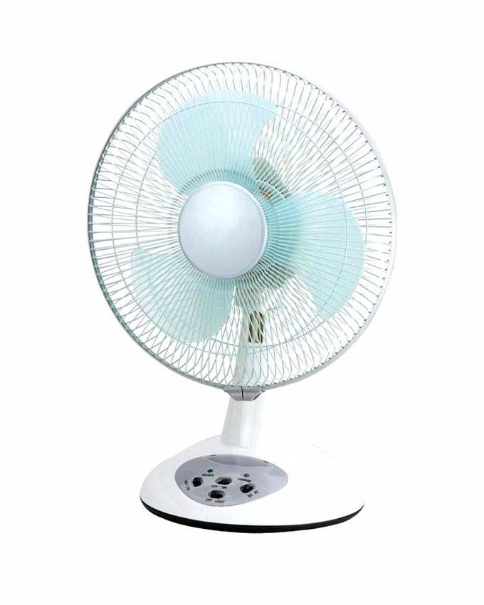 Rechargeable Fan 12 Inch - White