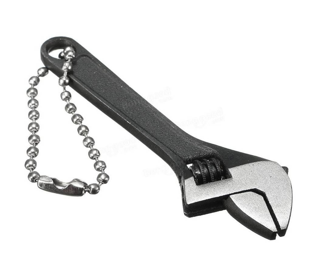 Mini Metal Adjustable Wrench Spanner Hand Tool 0-10Mm Jaw