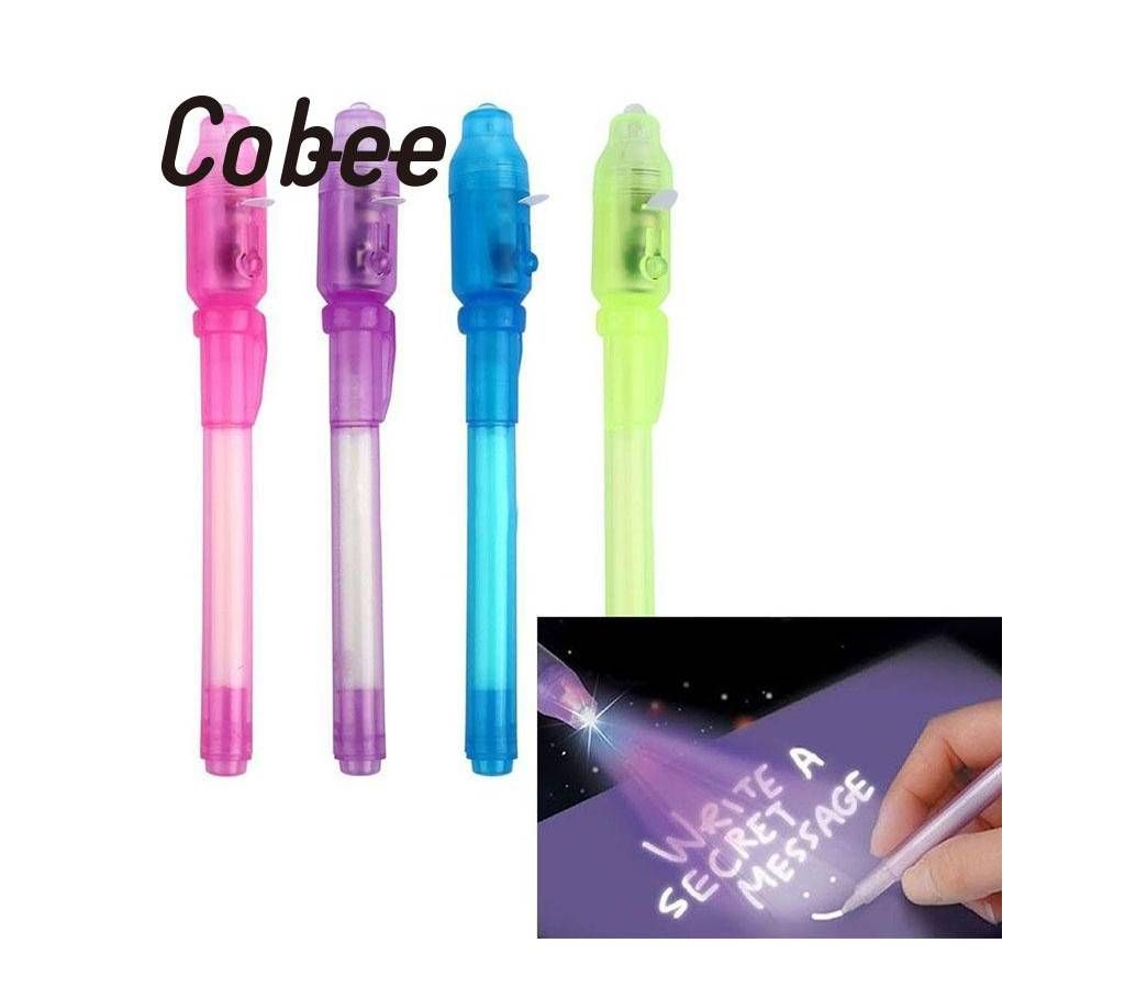 Invisible Ink Pen with Money Checker- Purple