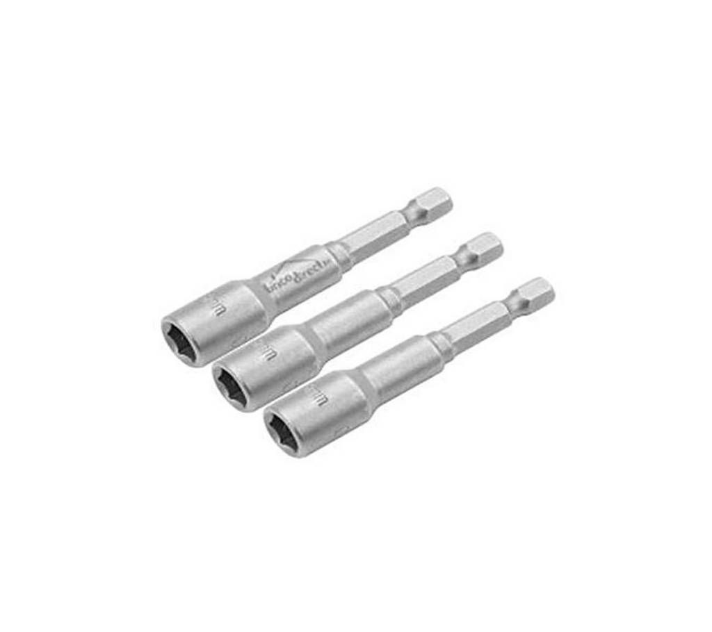 Tolsen 3 Pcs Magnetic Nut Socket Set (8mm)