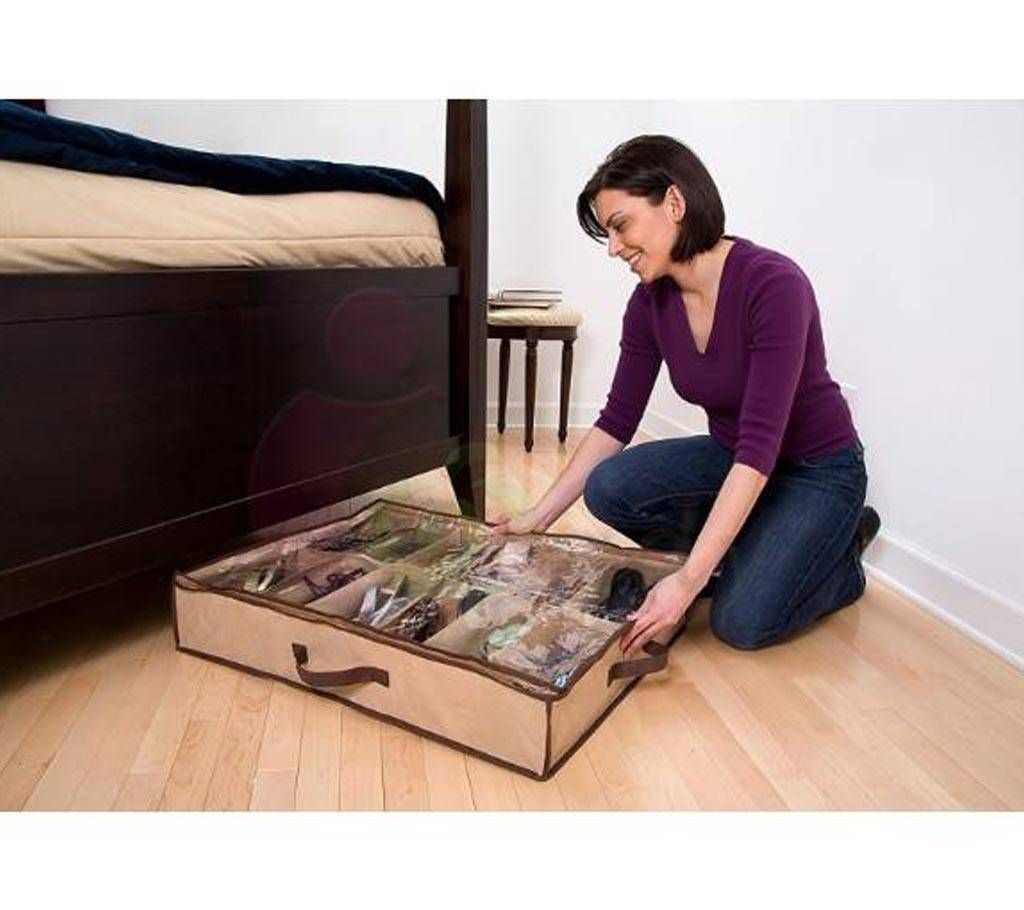 Shoes Under Bed Organizer