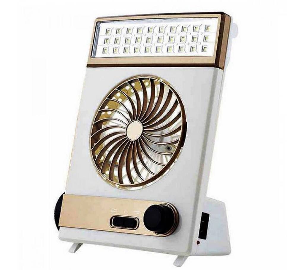 Rechargeable fan & light 