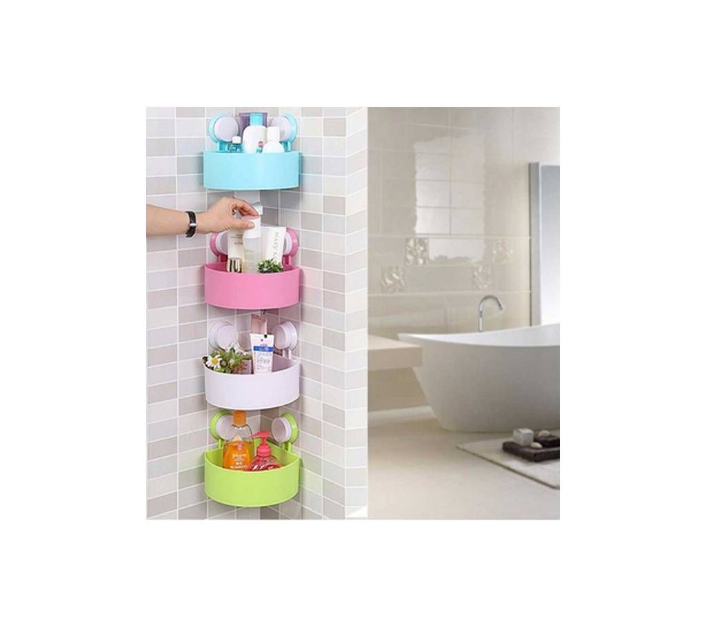 Triangle Bathroom Corner Shelf - 1Pc