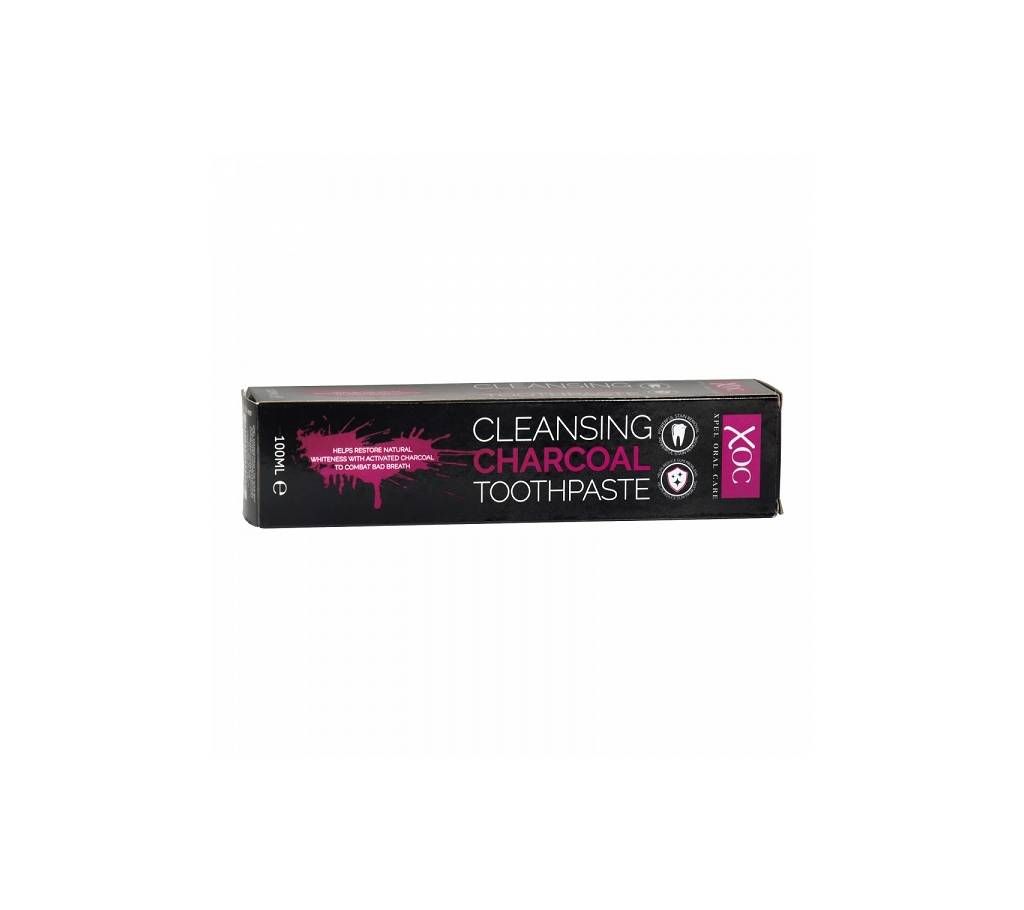 XOC Cleansing Charcoal Toothpaste 100ml - UK