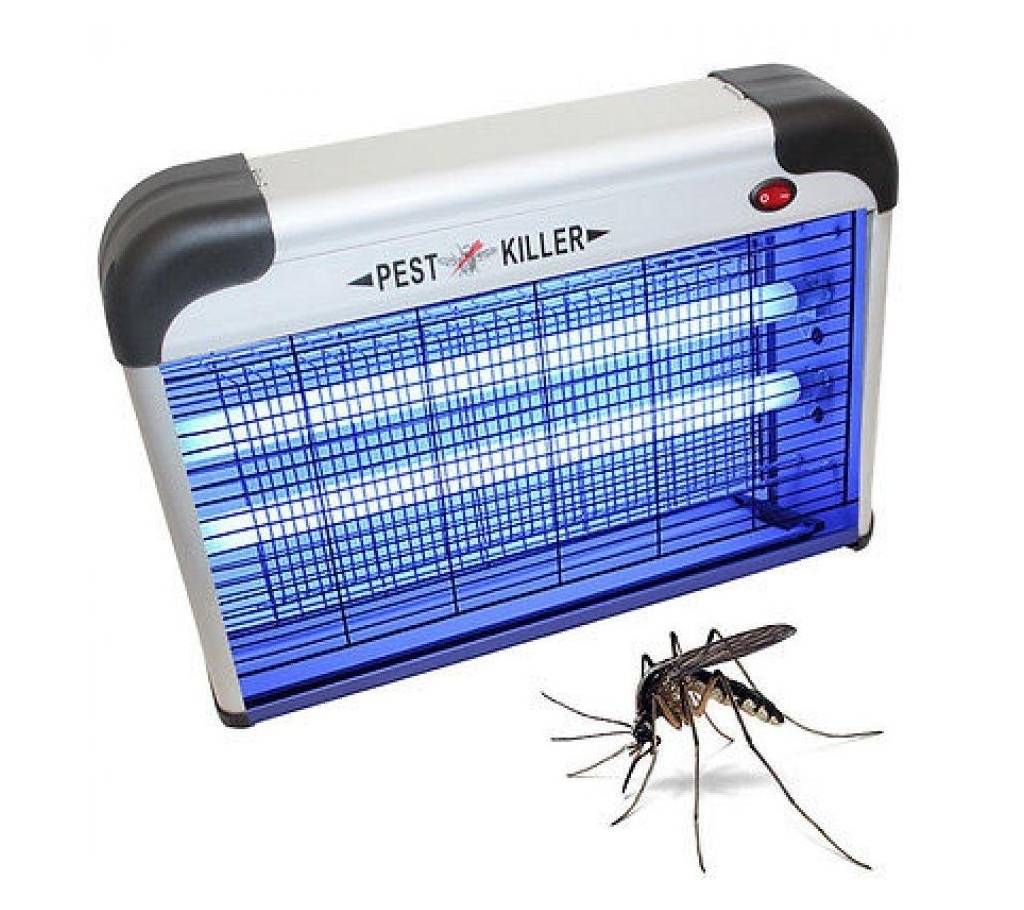 Electric Insect Killer Lamp - White and Black