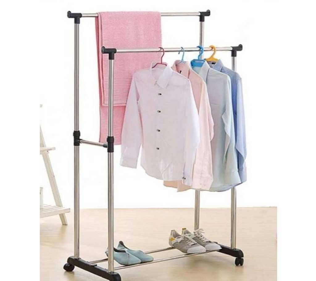 Double Clothes & Shoe Rack
