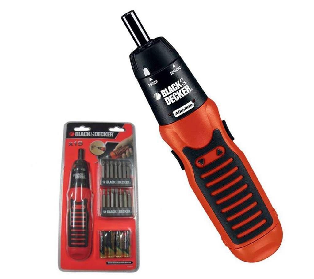Black & Decker Battery Powered Screwdriver