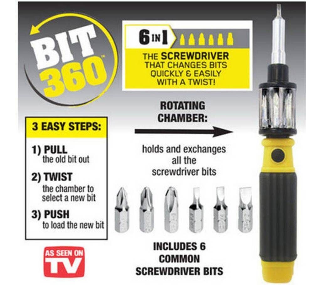 All-in-All Screwdriver Bit 360 DELUXE