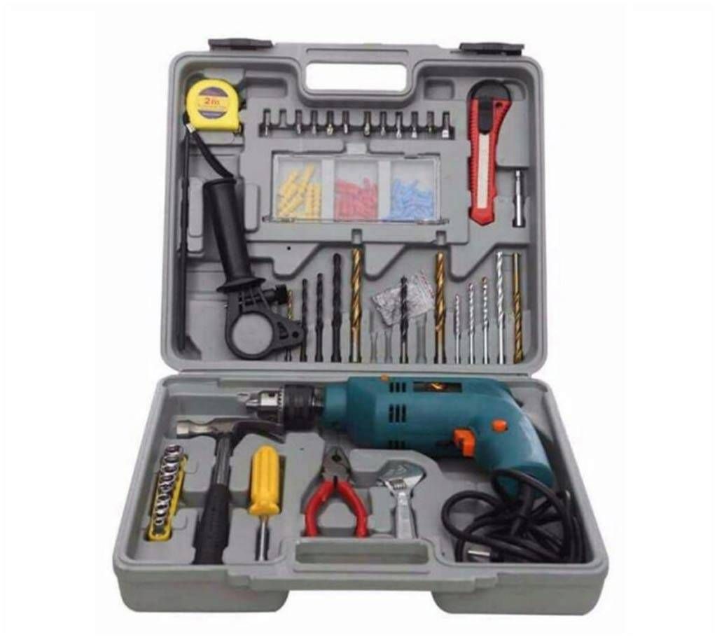Drill Machine Set (100 pcs Tool box)